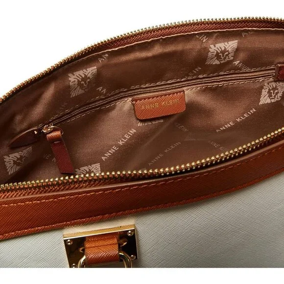 Women's Dome Satchel Polyurethane Large Organizer Convertible Crossbody